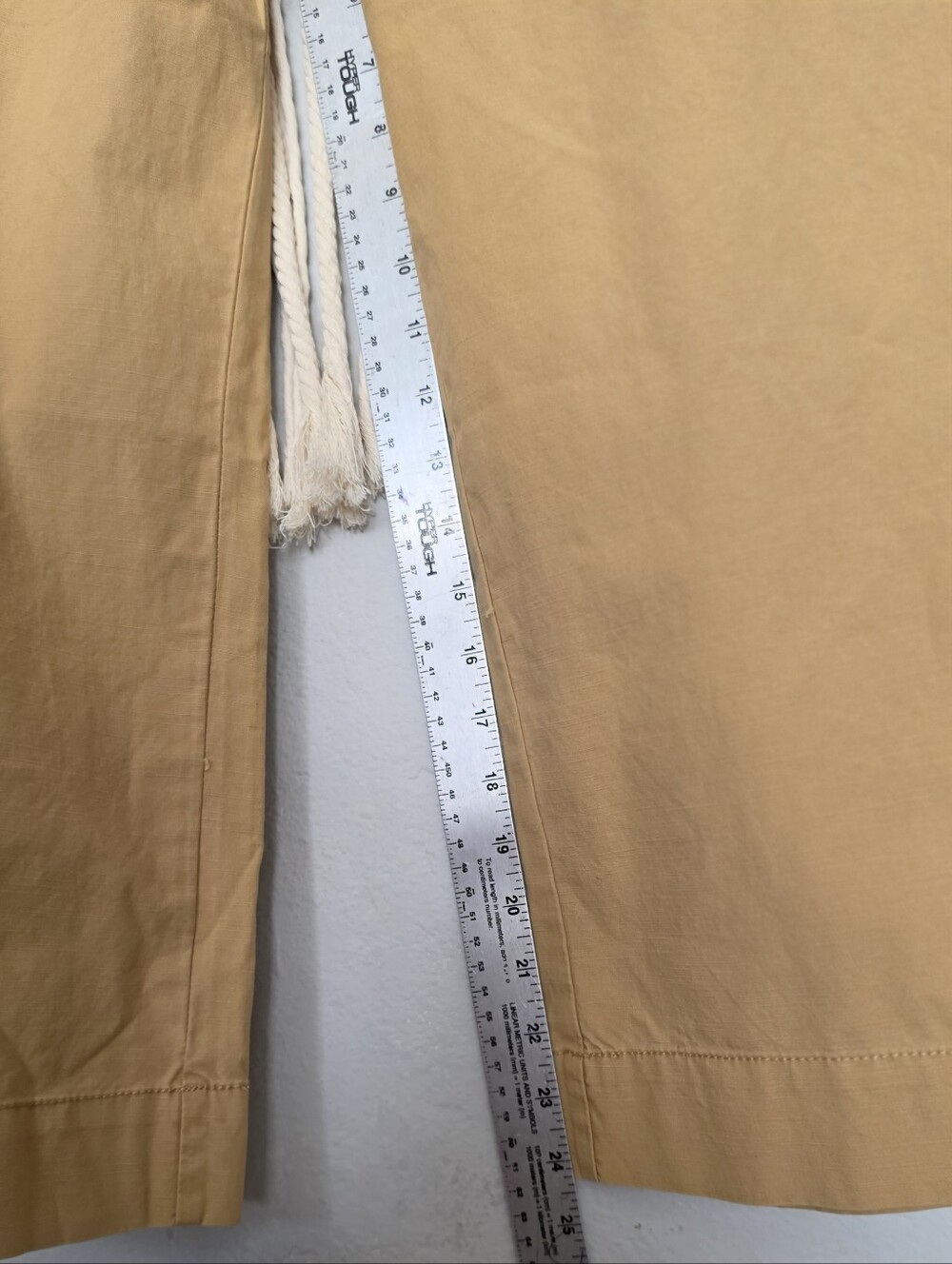 Sundance Ceopped Wide-Leg Utility Pants in Camel - Picture 5 of 7